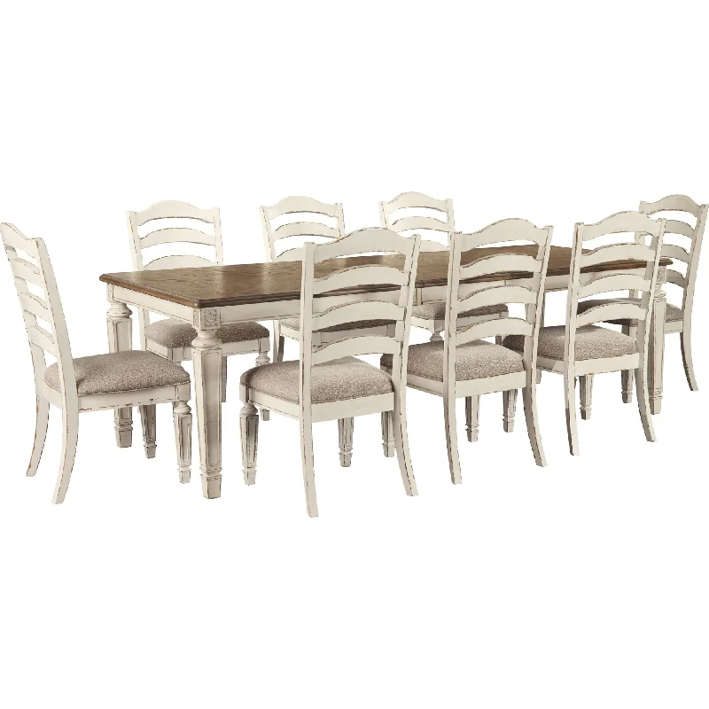 tufted patio dining set-Realyn Dining Set