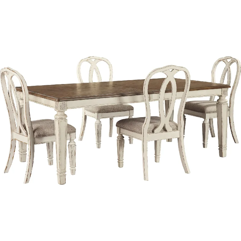 cushioned outdoor dining set-Realyn Dining Set