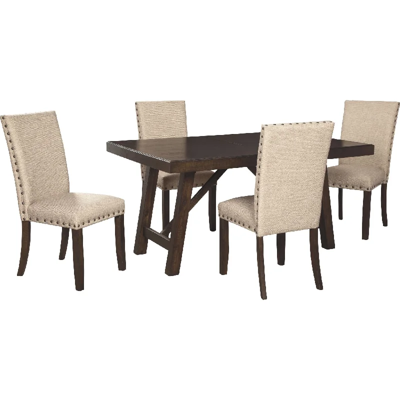 matte finish patio dining set-Rokane Dining Room