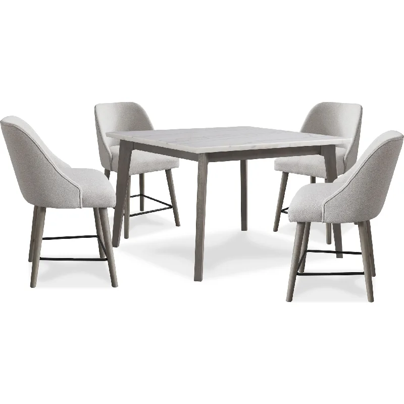 high gloss patio dining set-Ronstyne Counter Dining Set