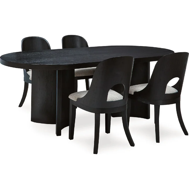 tall patio dining set-Rowanbeck Dining Set