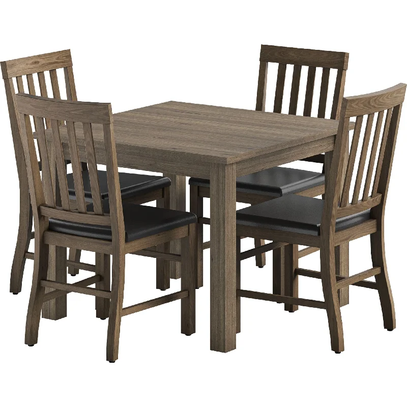 marble garden dining set-Stockton 5 Piece Dining Room - Autumn - (1556043K)