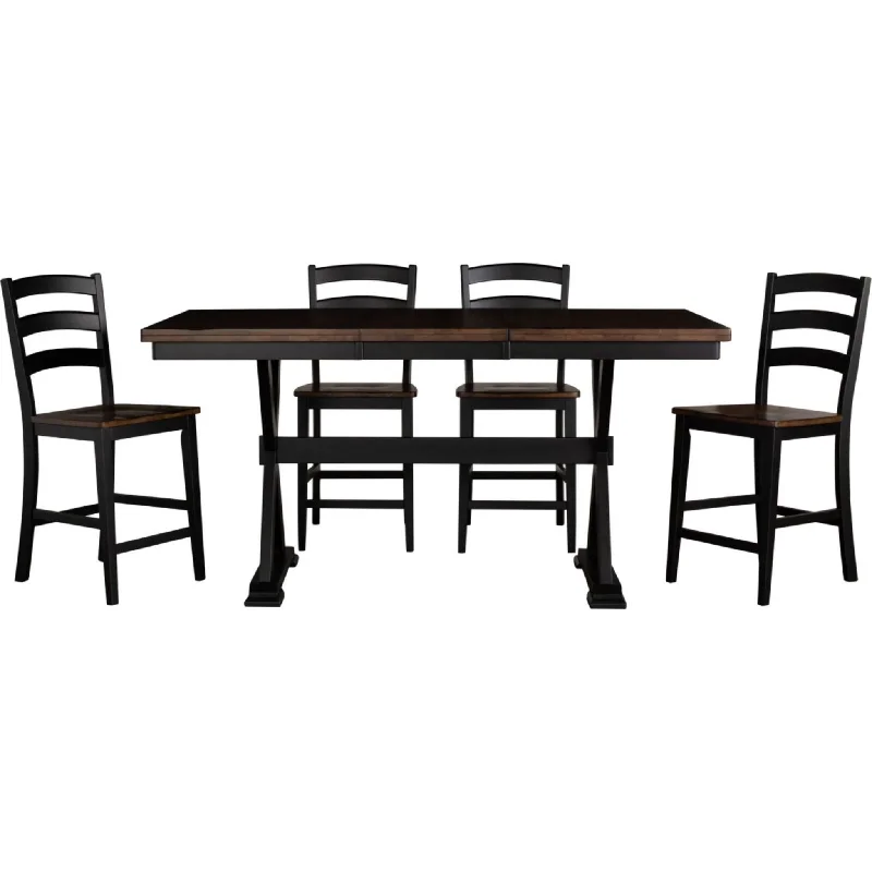 vintage bistro dining set-Stormy Ridge Counter Dining Set