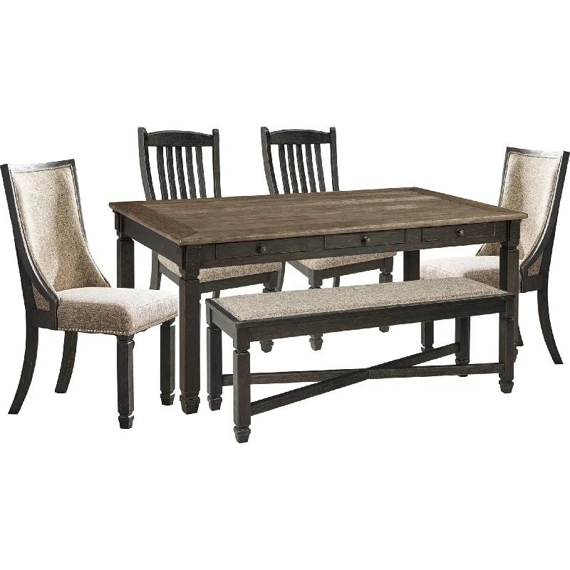 square garden dining set-Tyler Creek Dining Set