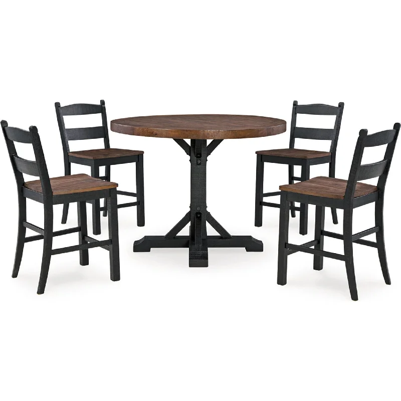 durable garden dining set-Valebeck Counter Dining Set