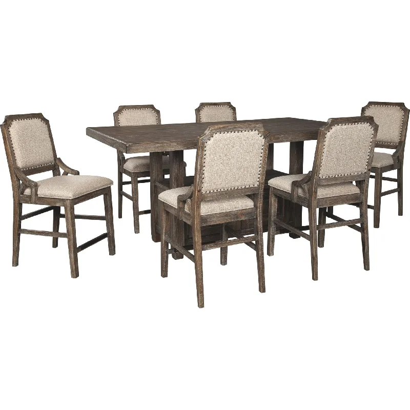 velvet garden dining set-Wyndahl Counter Dining Set